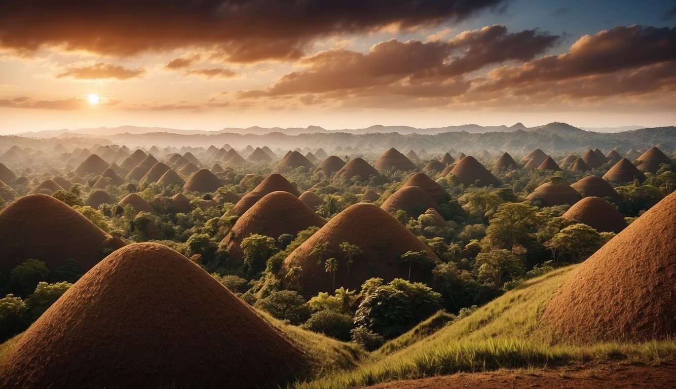 Chocolate Hills Bohol: A Natural Wonder Explored 1 Chocolate Hills in Bohol