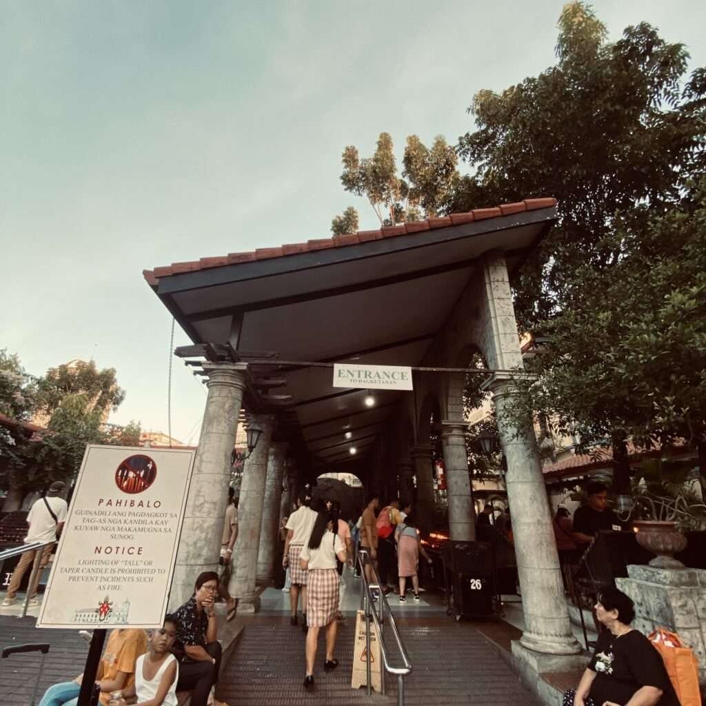 Visiting Basilica Minore del Santo Nino in Cebu City 7 Entrance to the Dagkotanan area