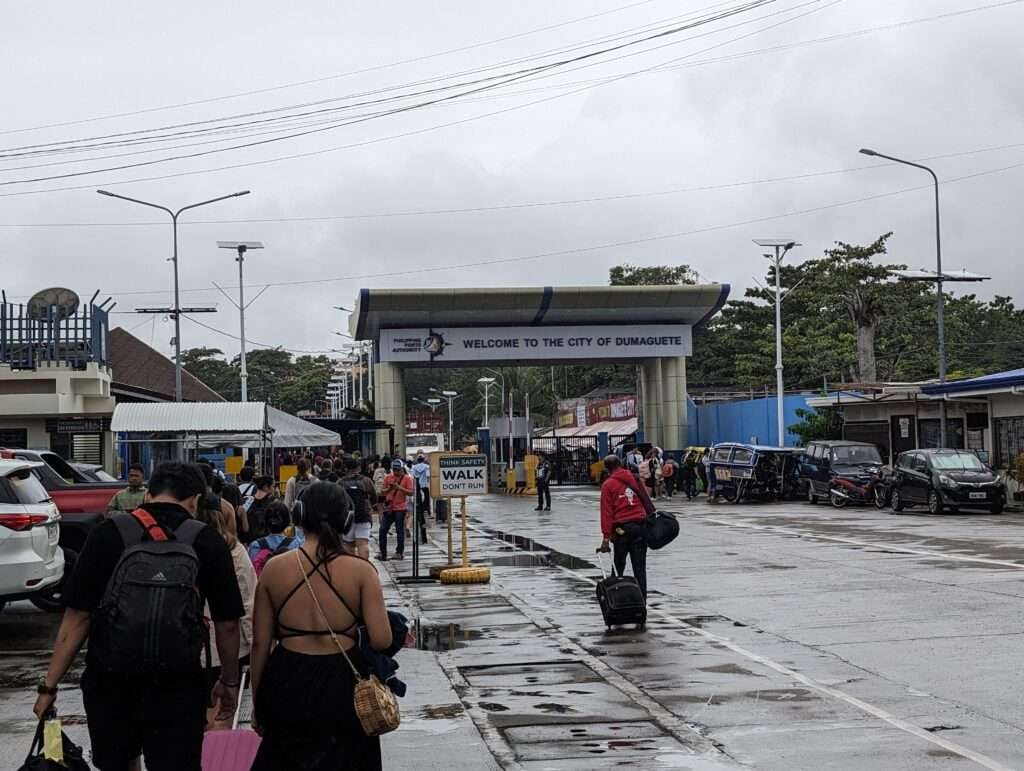 Smooth Sailing from Siquijor to Dumaguete: A Traveler's Guide 11 Leaving the Dumaguete Port