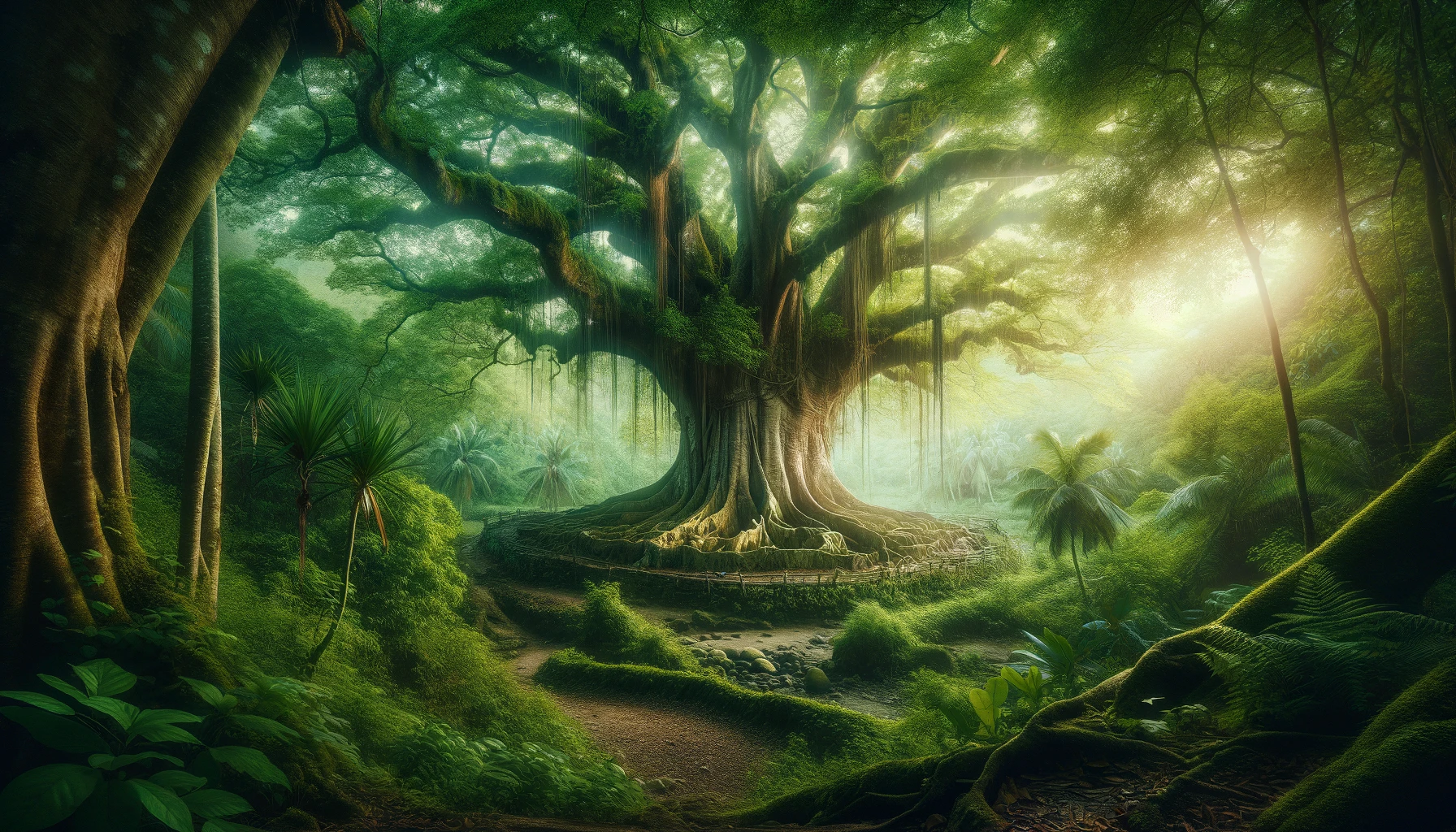 Old Enchanted Balete Tree in Siquijor