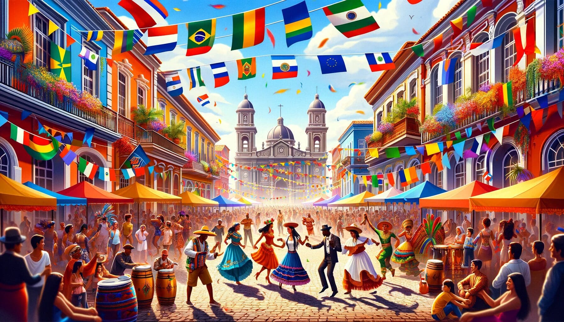 6 Must-Experience Cultural Festivals in South America 1 South American festival scene