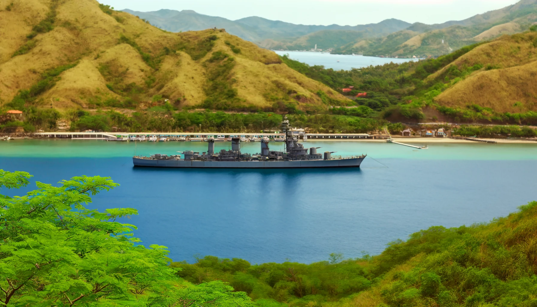 Subic Bay Zambales: A Pristine Destination for Water Sports and Adventure 8 Warship in Subic Bay