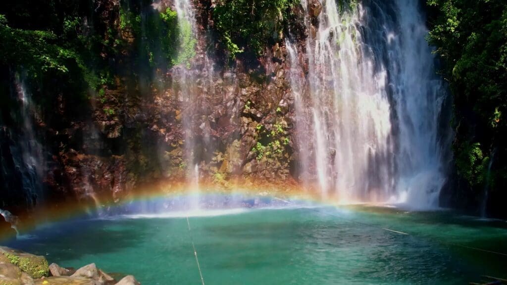 50 Of The Best And Most Famous Landmarks In The Philippines 54 Tinago Falls, Iligan City - A waterfall in a deep ravine