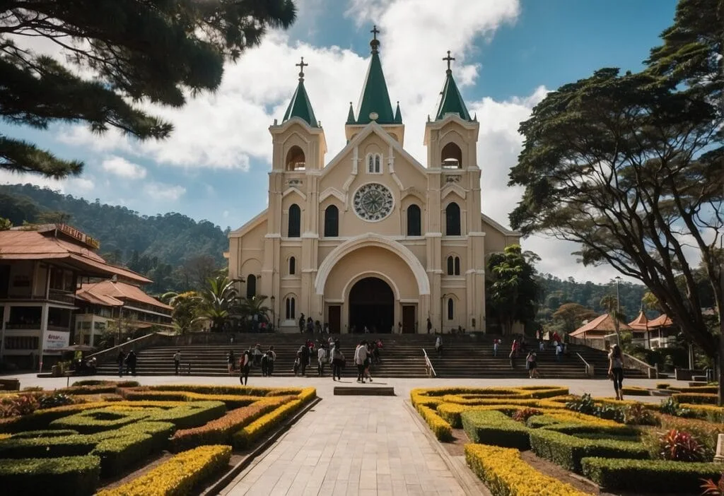 The Baguio Cathedral in Baguio City is accessible and provides visitor information