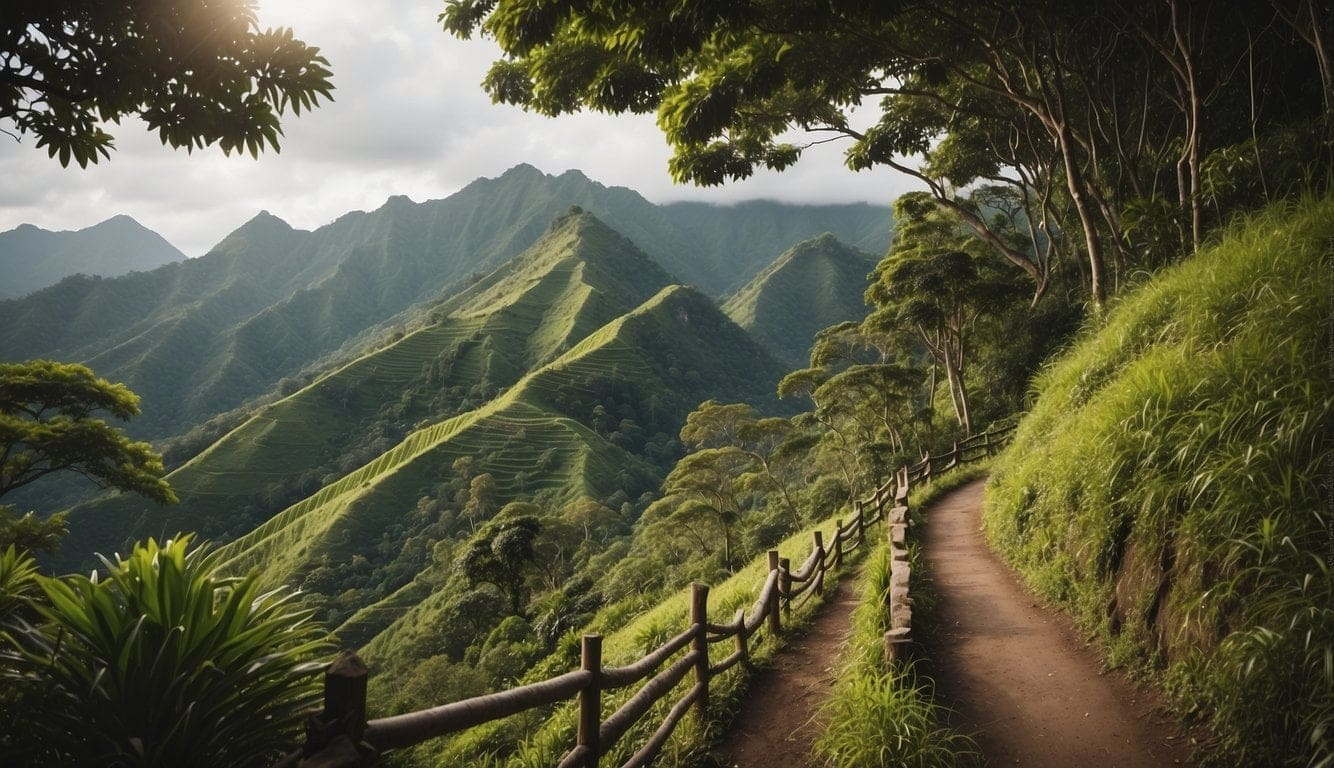 Mount Bandilaan National Park, Siquijor's Highest Peak 1 Accessible trails at Mt. Bandilaan