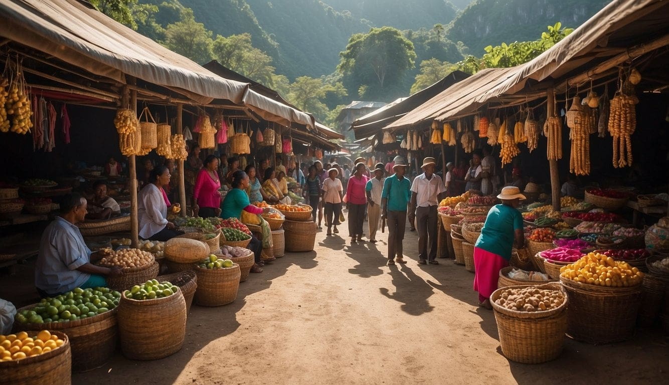 What To Know Before Exploring Cantabon Cave in Siquijor 7 Local market in Philippines