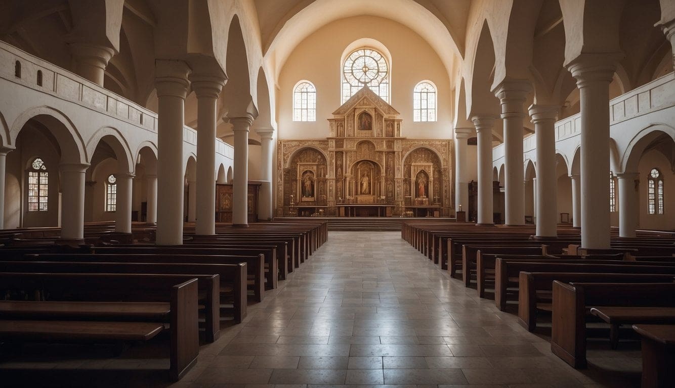 The Historic Lazi Convent and San Isidro Church in Siquijor 2 The Lazi Convent and church stand tall, exuding a sense of religious significance with its intricate architecture and serene surroundings