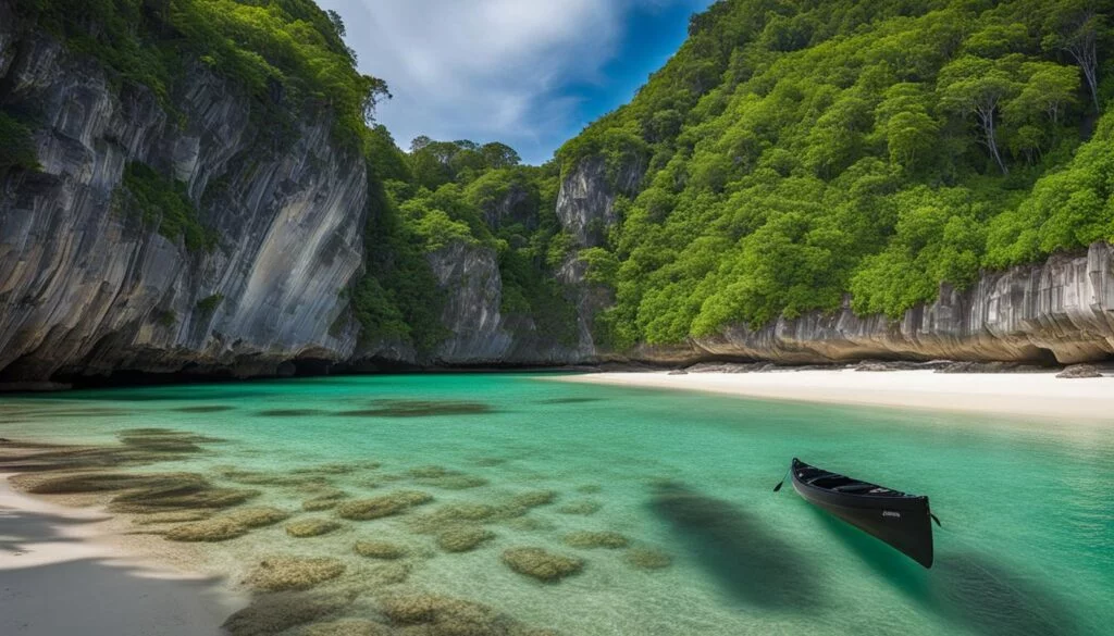 2024 List of Best and Most Beautiful Beaches in Philippines 7 Secluded beach with crystal clear waters and powdery white sand.